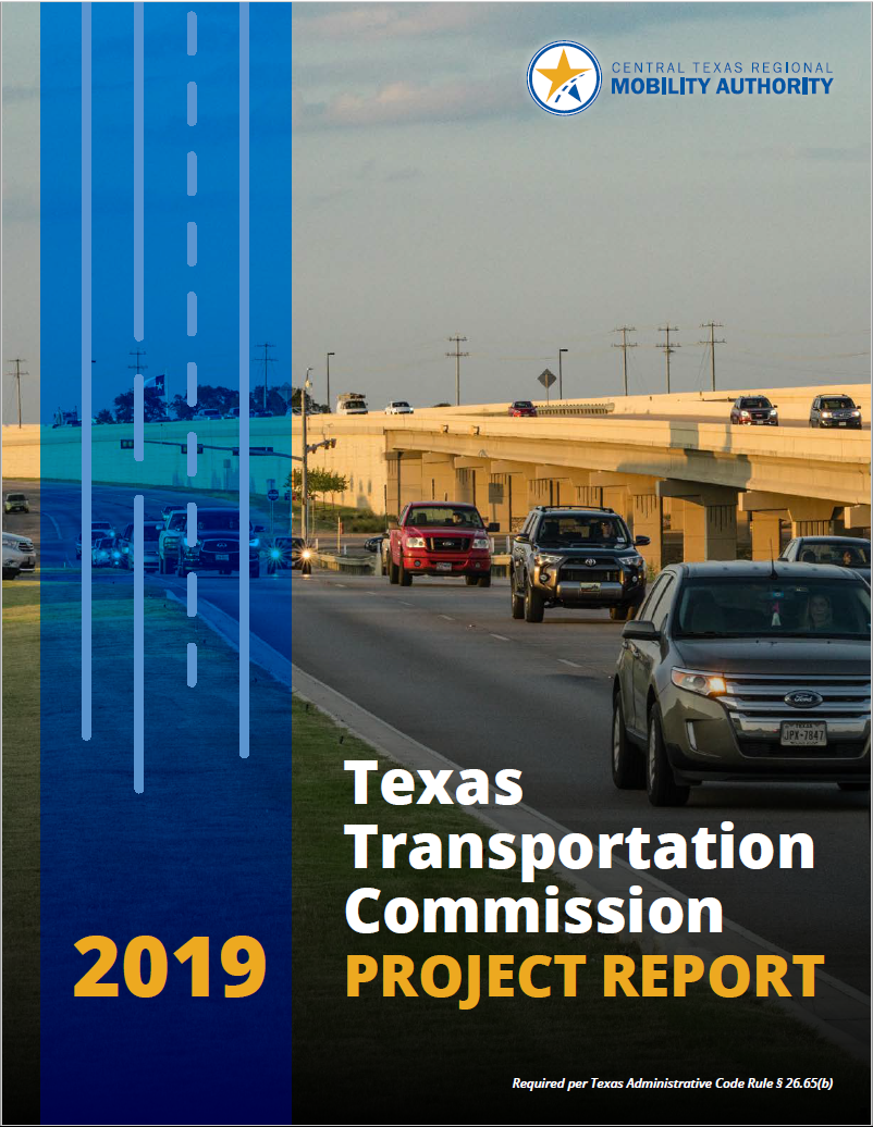 2019 Project Report to Texas Transportation Commission