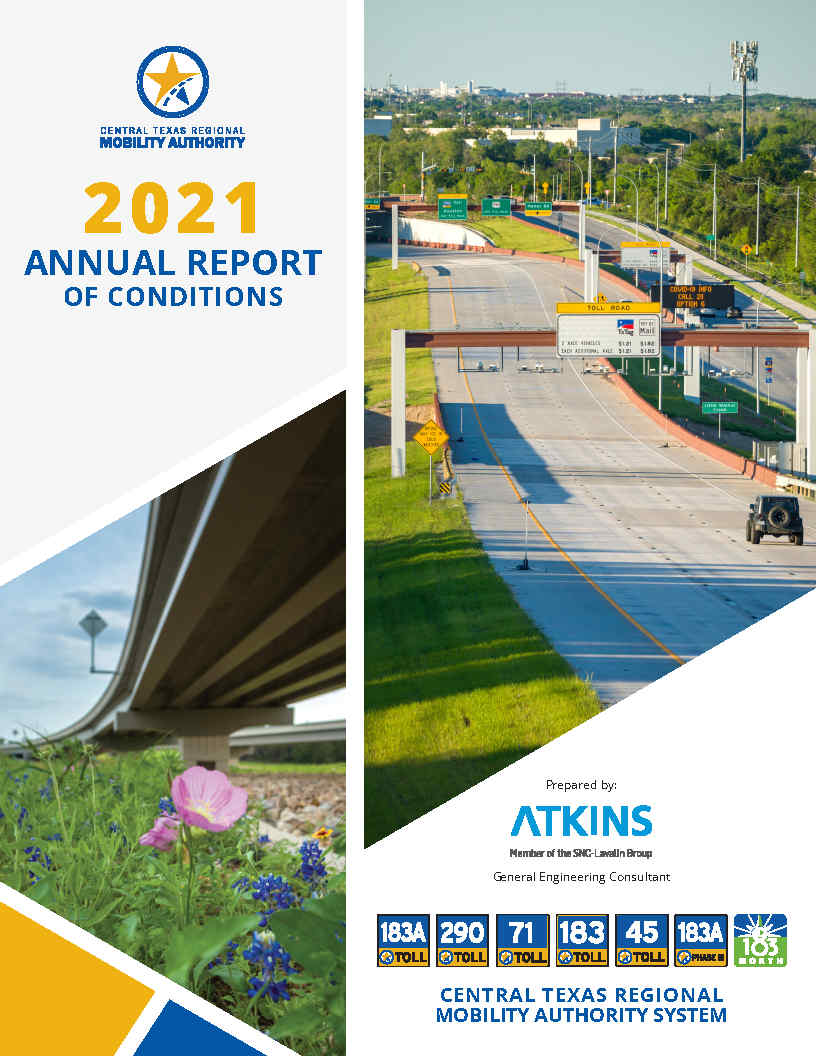 2021 Annual Report of Conditions Cover