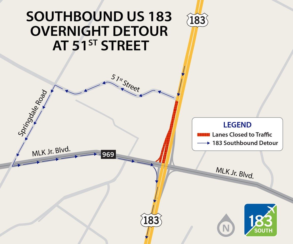 US 183 Closure to Impact Airport-Bound Traffic | Central Texas Regional ...