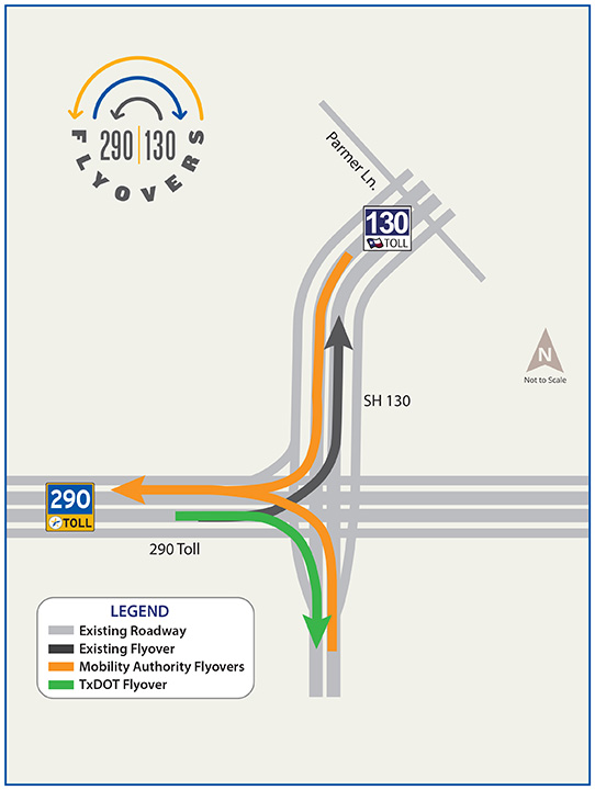 290 Toll Phase III Map