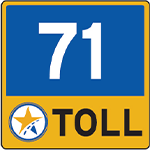 71 toll shield